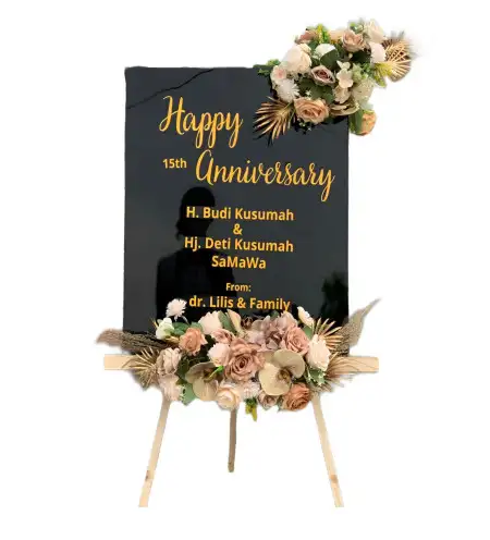 Papan Bunga Akrilik Pakuwesi