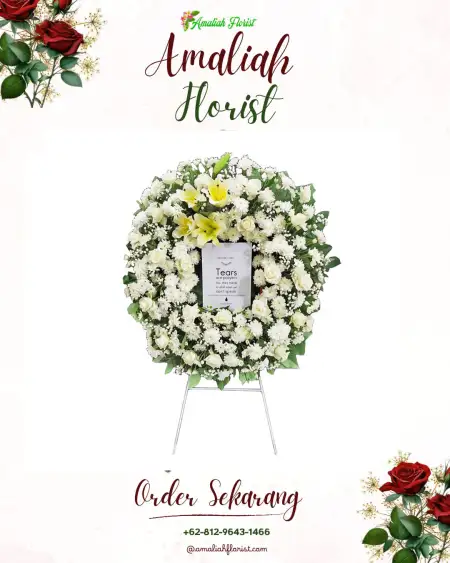 Krans Bunga Duka Pakuwesi